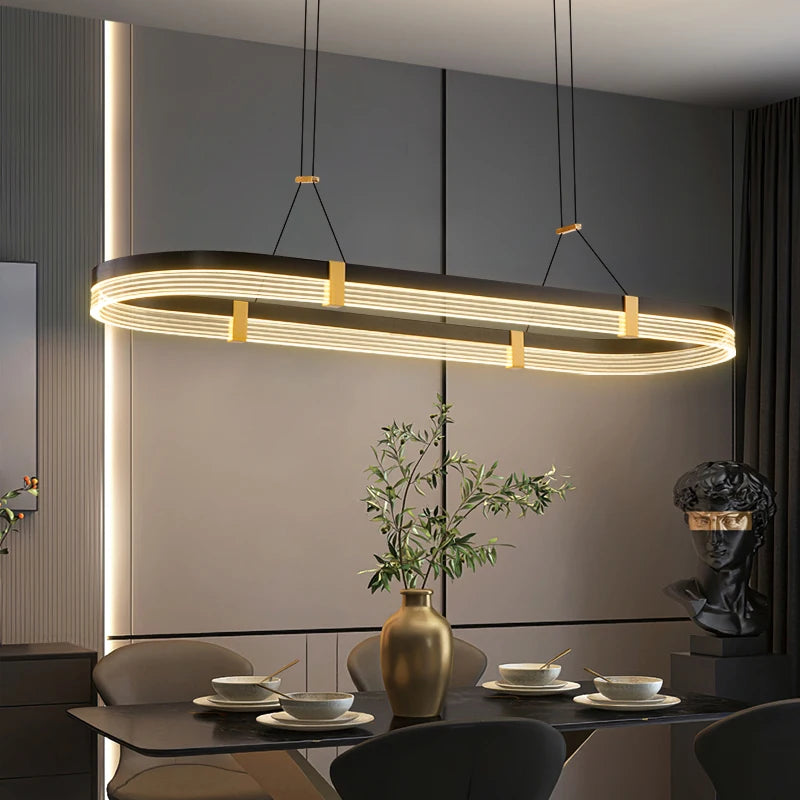 lustre design moderne pour espace créatif et convivial