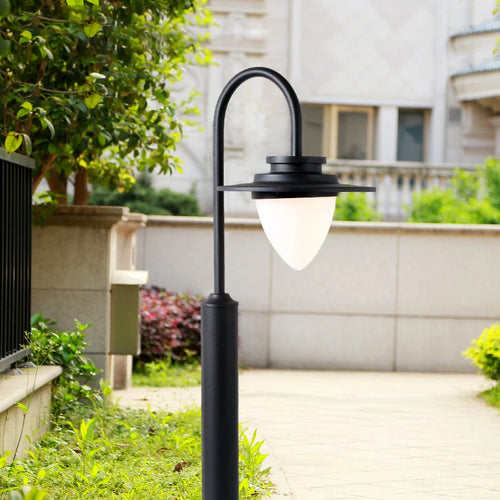 Lampadaire extérieur de pelouse pour jardin moderne en aluminium