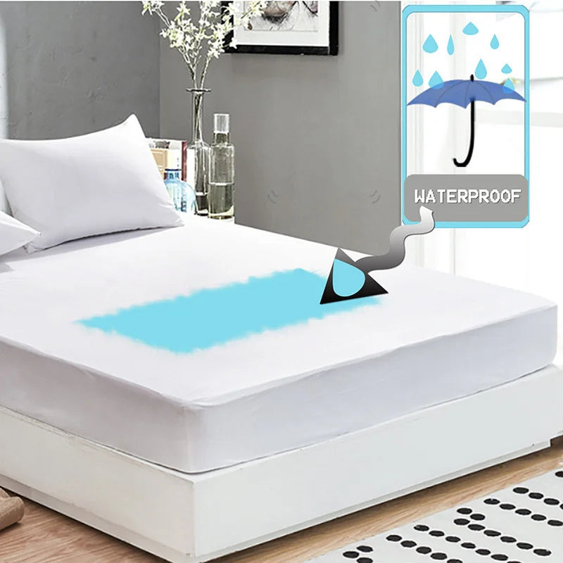 protège matelas imperméable anti acariens lavable et respirant