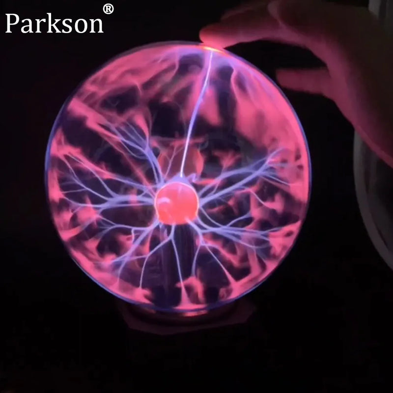 té magique Plasma tactile lumière sensible enfant cadeau de vacances AC 220 V intérieur bureau déco verre boule lampe veilleuses