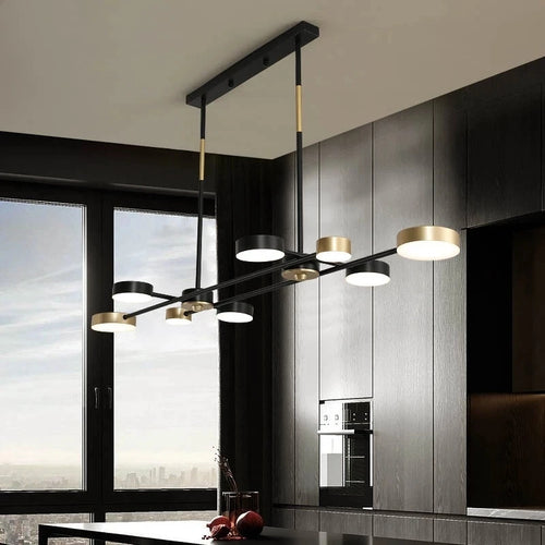 lustre led moderne nordique avec suspension décoratives