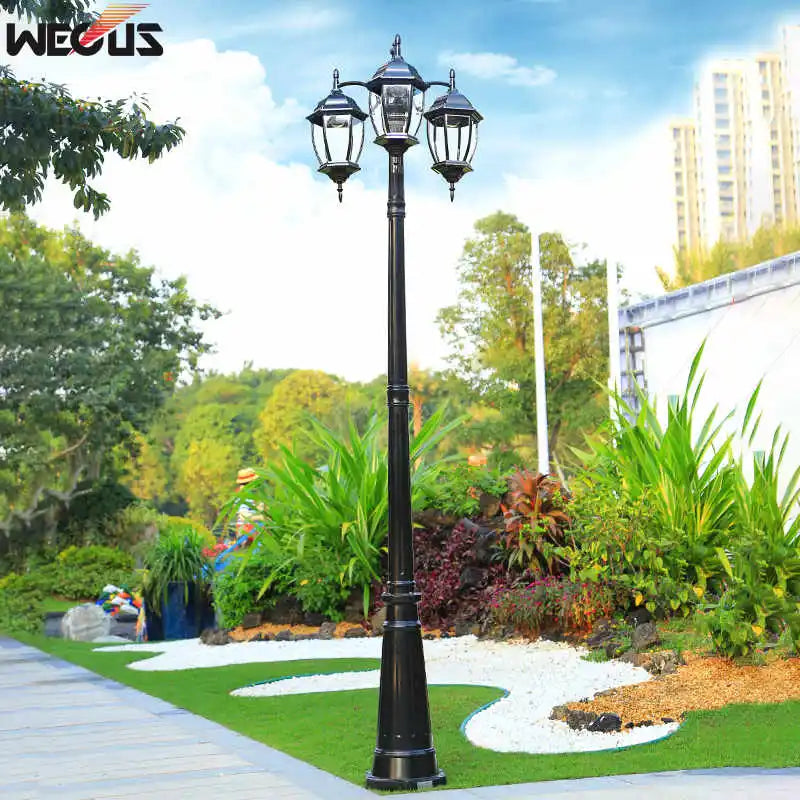 lampe de jardin extérieure étanche pour villa et pelouse