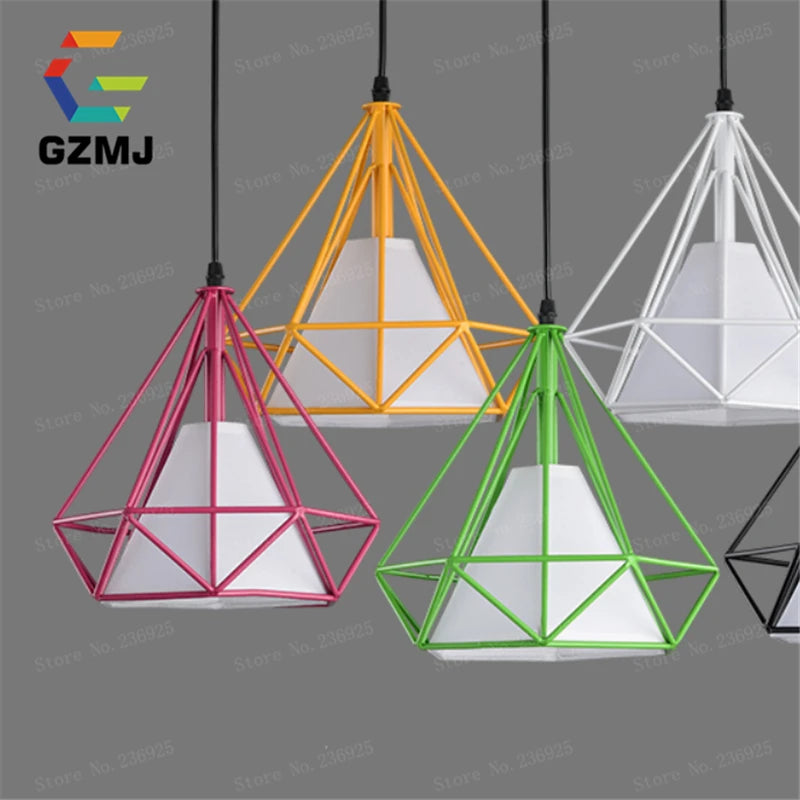 suspension vintage loft industriel style campagnard américain