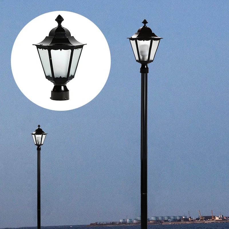 lampadaire décoratif pour jardin et cour arrière extérieur