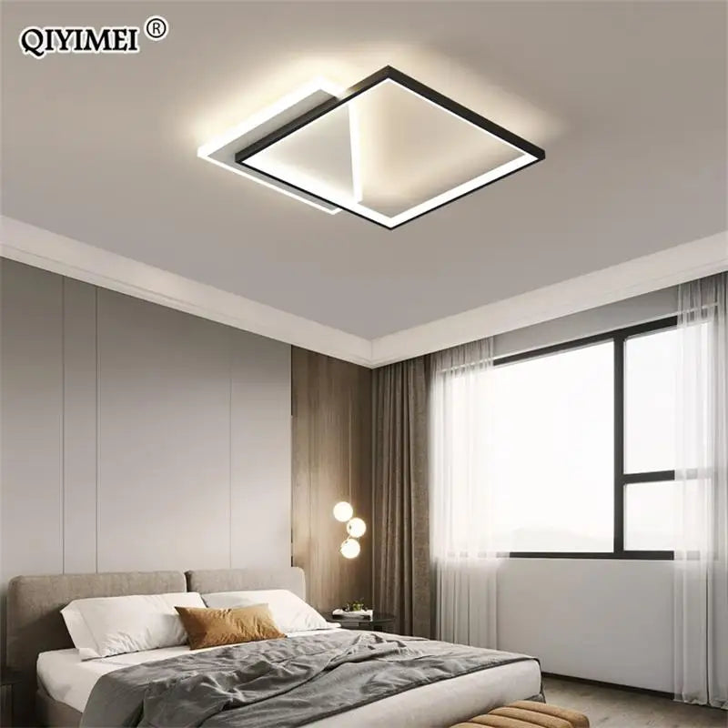 qiyimei lustre led moderne pour éclairage intérieur décoration maison