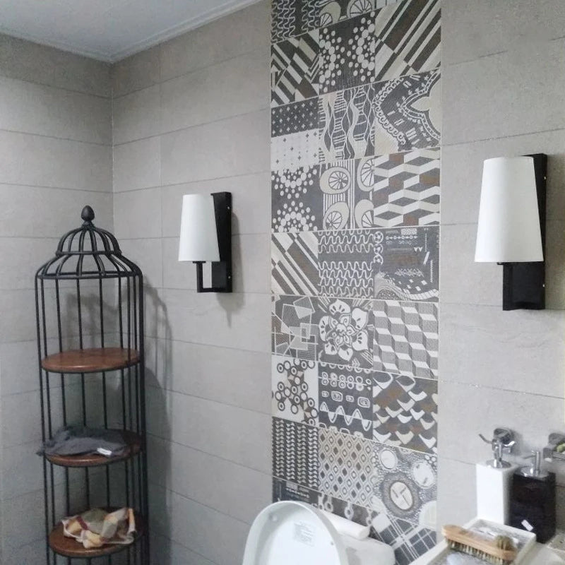 Applique murale moderne en tissu