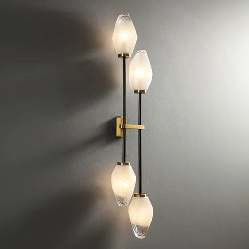 applique murale en cuivre moderne nordique de luxe simple