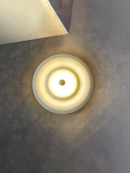 applique moderne simple led décoration intérieure vague ronde