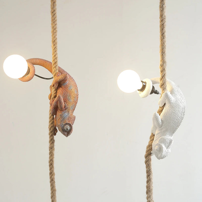 suspension en résine caméléon pour décoration artistique moderne