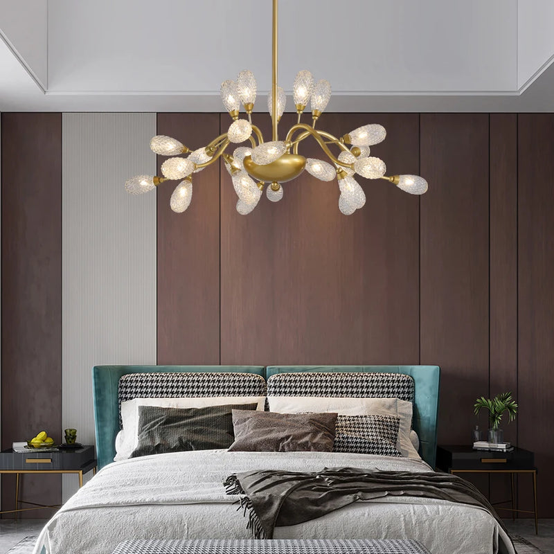 plafonnier led suspendu design moderne luminaire décoratif d'intérieur