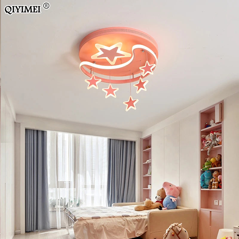 lustre led en acrylique avec base en fer dimmable