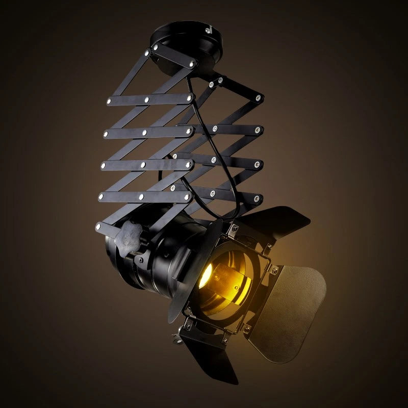 plafonnier rotatif rétro américain pour bar et restaurant industriel