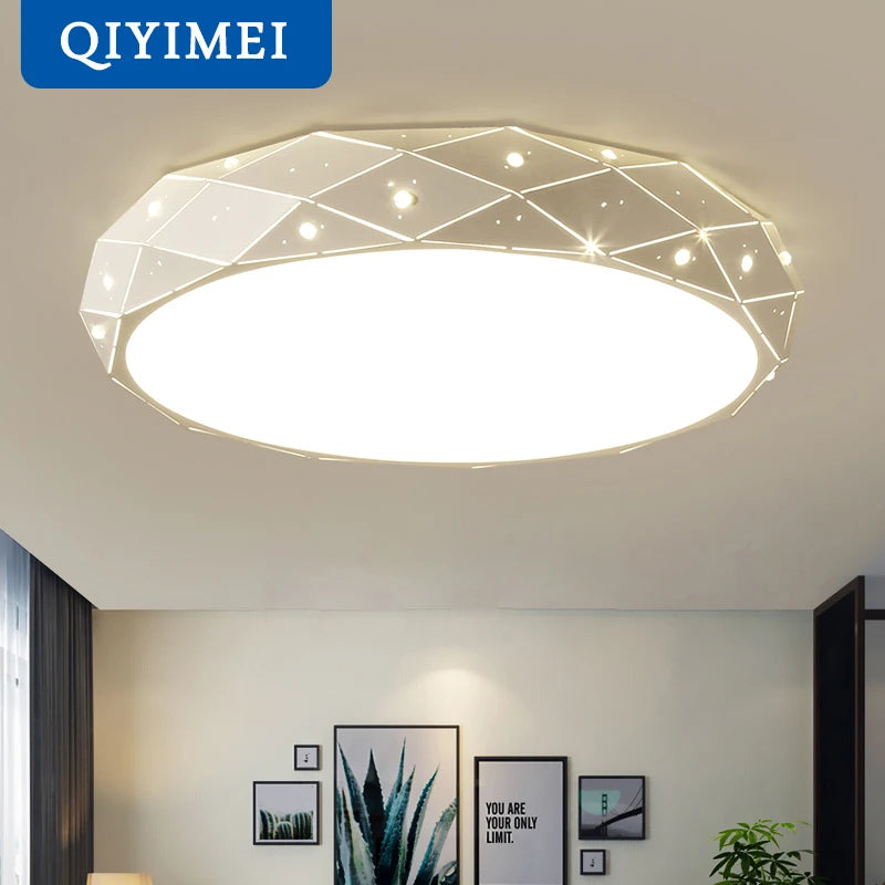 lustre en fer réglable avec télécommande pour intérieur