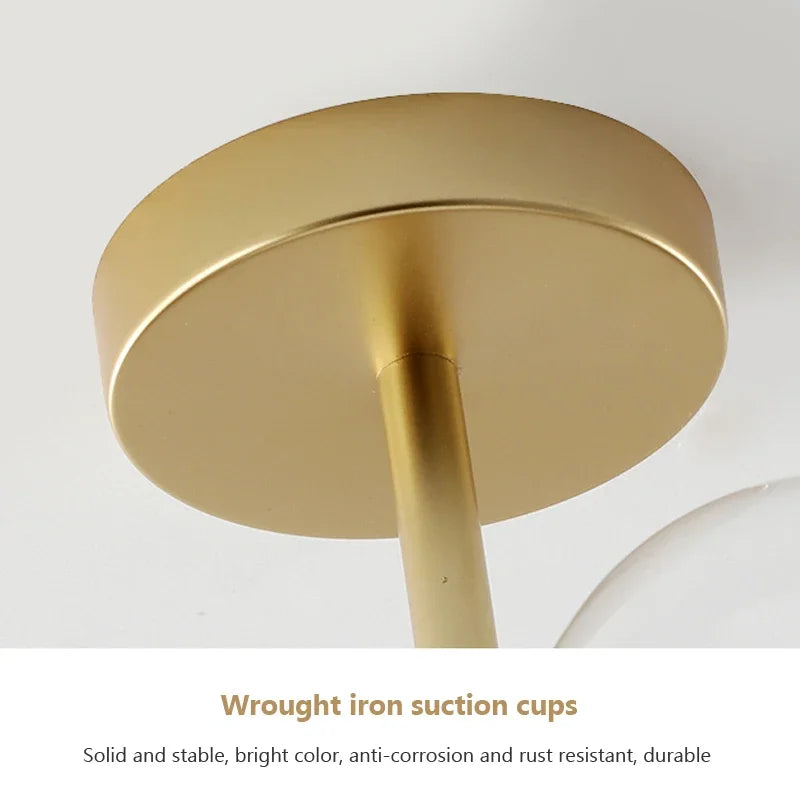Lustre verre plafonnier maison salle suspension luminaires bar