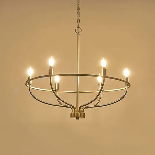 lustre rétro en fer à plusieurs têtes style industriel et loft