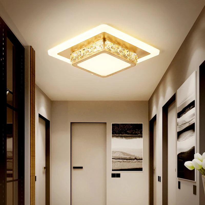lumière d'entrée projecteur moderne décor nordique simple