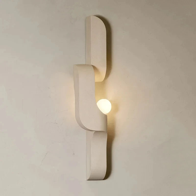 applique murale géométrique minimaliste moderne pour fond de tv