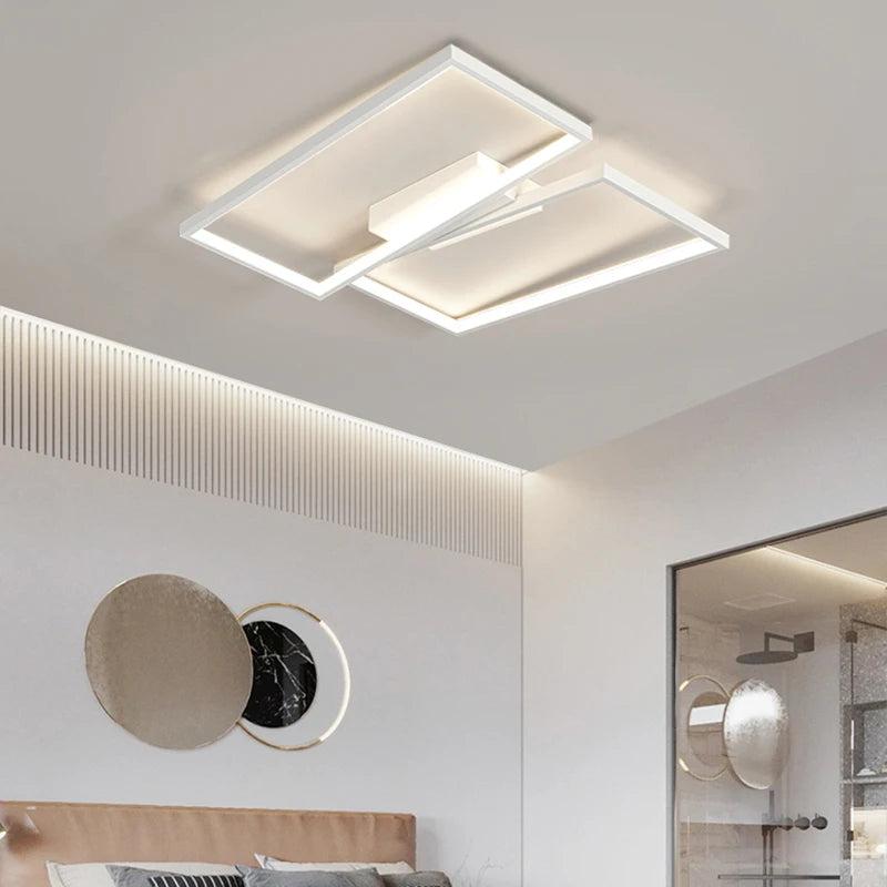 lustre led moderne pour éclairage intérieur et décoration