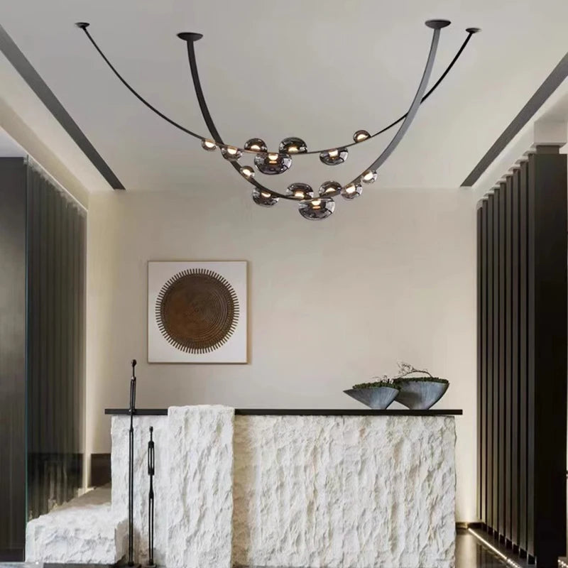 lustre décoration fantaisie éclairage intérieur lampes suspendues