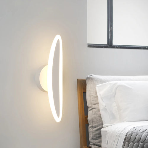 Chambre chevet Simple appliques Style moderne chambre allée couloir lampe Style créatif personnalité Loft décor applique murale LED lumière