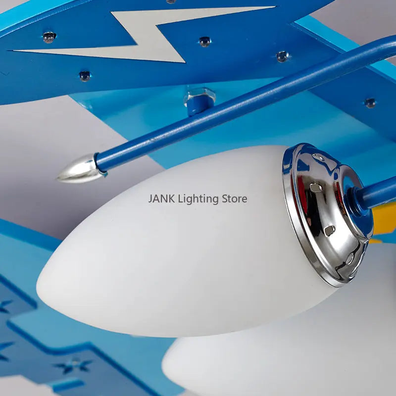 lustre led avion pour enfants protection des yeux décoration environnementale