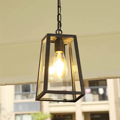 suspension rétro imperméable pour éclairage extérieur élégant
