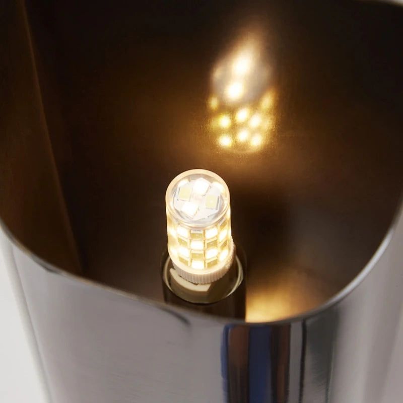 Applique murale led en laiton design moderne et minimaliste