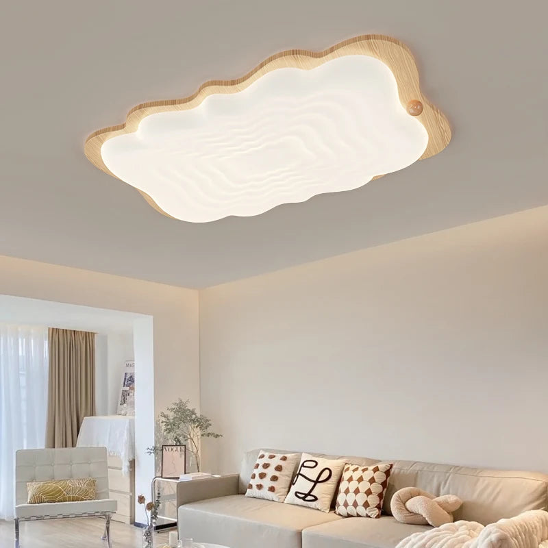 lustre qiyimei bois gradation lampes suspendues décoratives