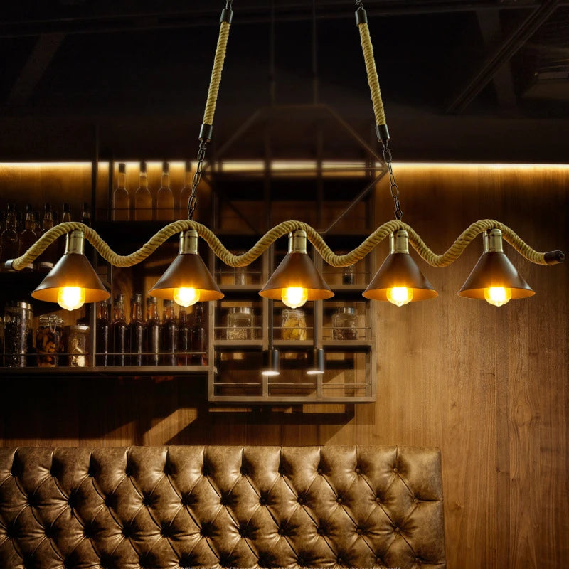Lustre de Restaurant de Style industriel rétro