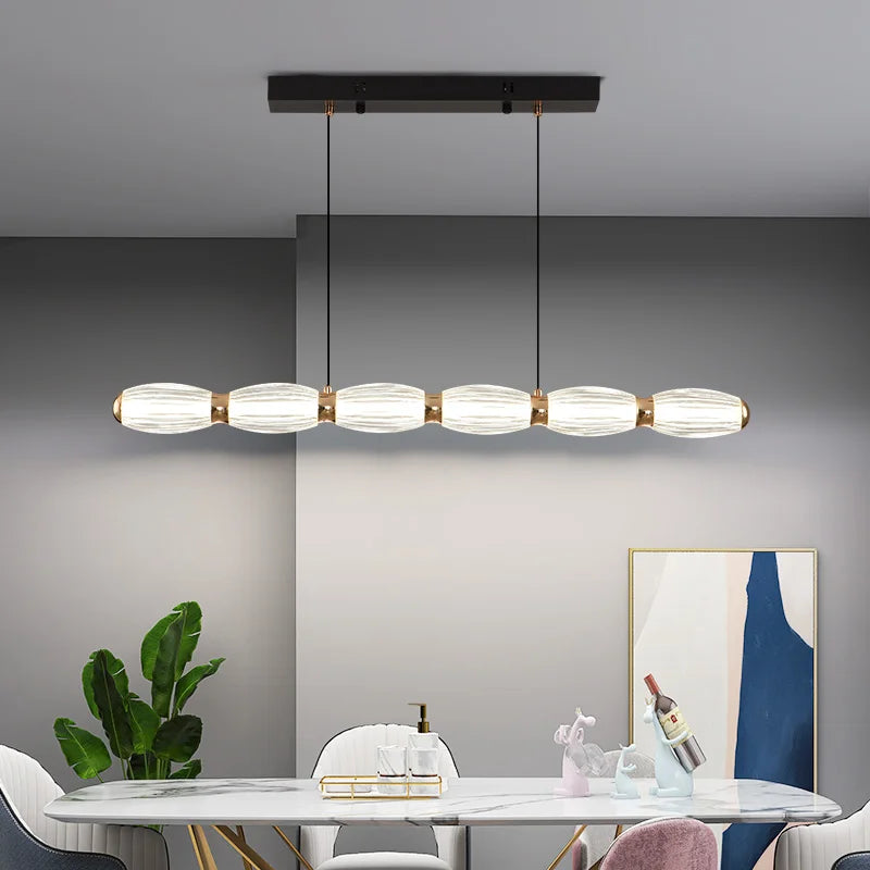 lustre de table en racine de lotus minimaliste nordique