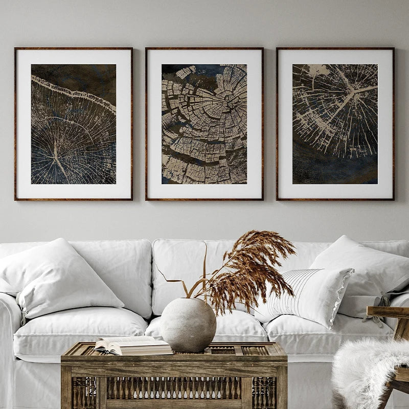 affiches abstraites art nordique pour décoration intérieure et cadeaux