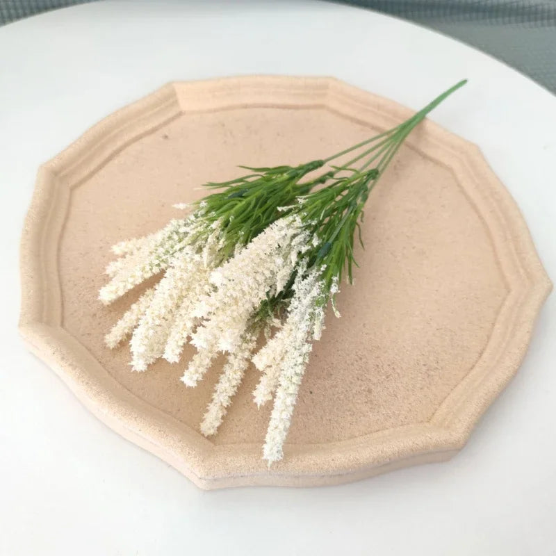 fleurs artificielles en mousse décoration florale pour intérieur et extérieur