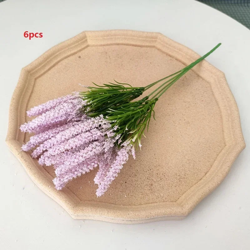 fleurs artificielles en mousse décoration florale pour intérieur et extérieur