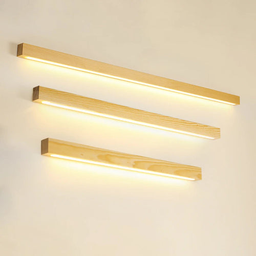 applique murale moderne en bois style nordique décorative