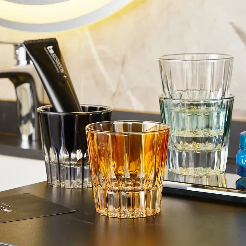 tasse en verre pour bain de bouche accessoires de salle de bain