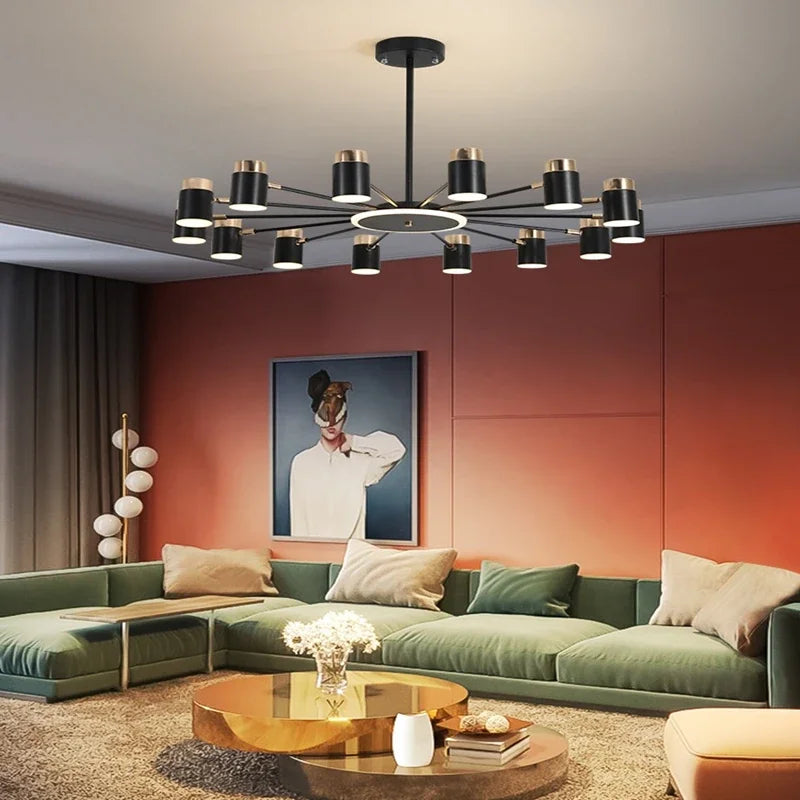 lustre nordique simple design pour décoration intérieure moderne