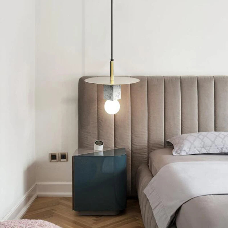 Suspension en marbre de styliste d'art moderne