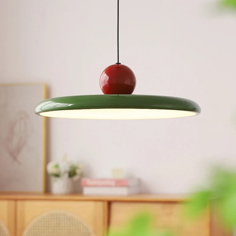 suspension led nordique style soucoupe pour éclairage intérieur