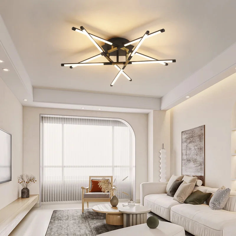 lustre led d'intérieur pour décoration de maison