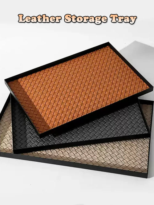 plateau de rangement moderne pour bijoux et accessoires de luxe