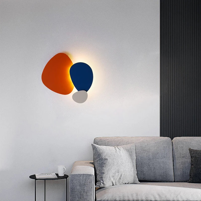 Applique murale LED colorée moderne