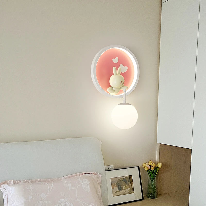 lampe de chevet créative dessin animé ours nuage pour enfants