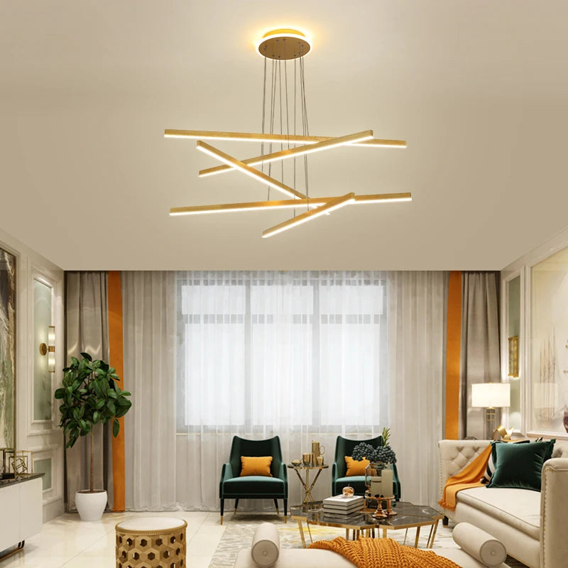 plafonnier led en aluminium design décoratif
