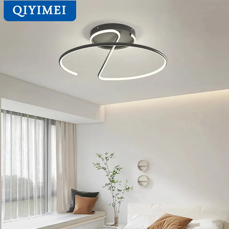 lustre led rond pour éclairage intérieur par qiyimei