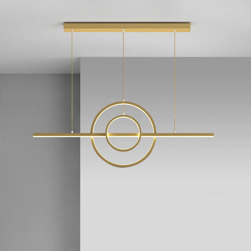lustre led nordique simple moderne pour décoration intérieure