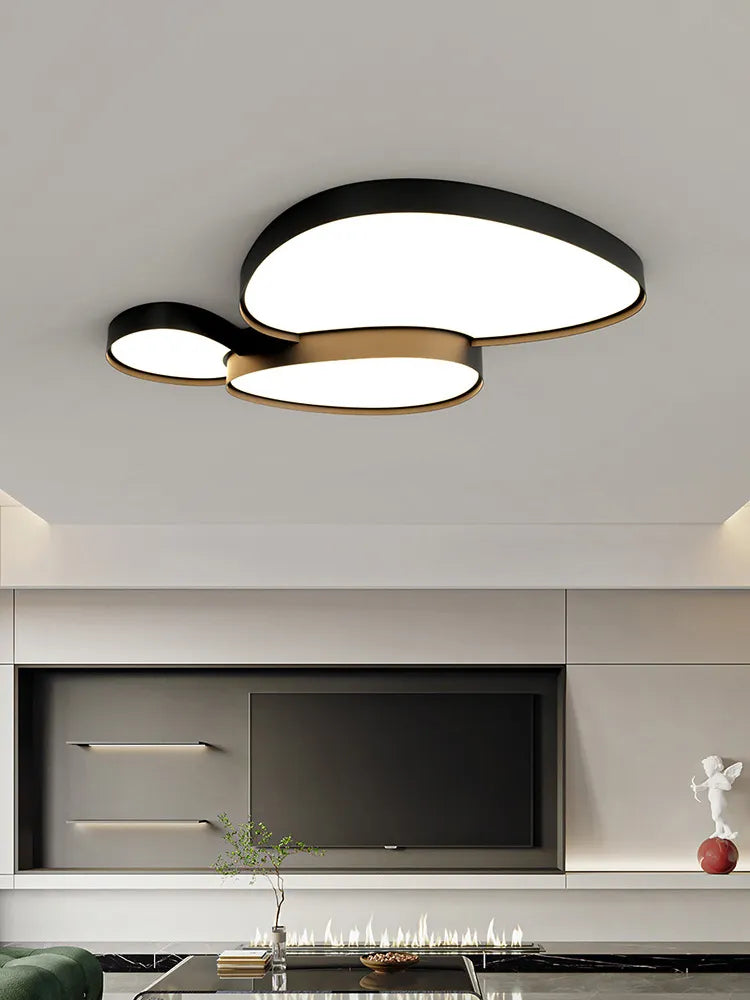Plafonnier led maison salon nordique