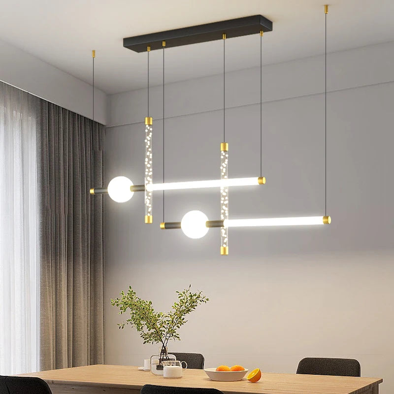 lustre moderne minimaliste design pour intérieur contemporain