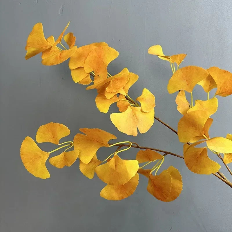 plante décorative ginkgo artificielle à trois fourches pour extérieur