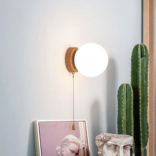 applique murale led verre nordique interrupteur créatif couloir chambre ventes usine