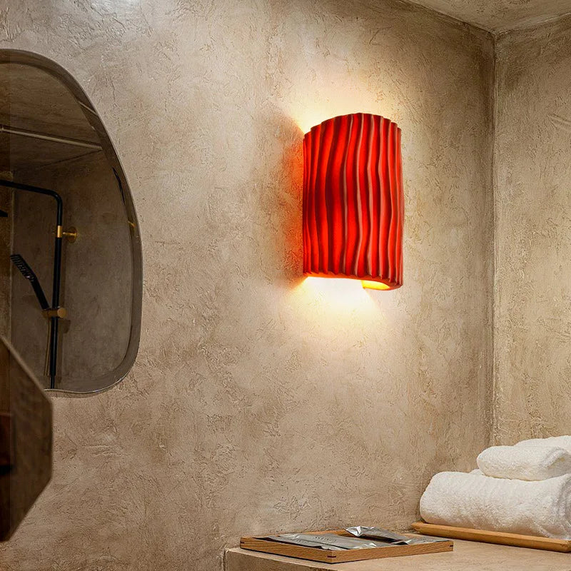 applique murale moderne en résine